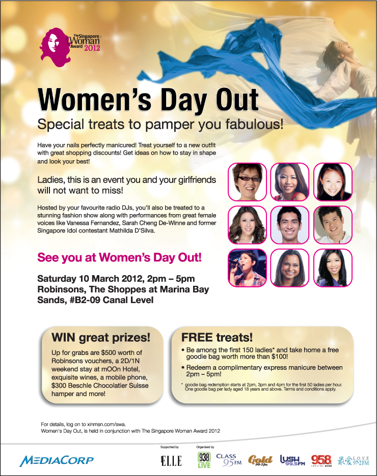 Women's Day Out by Mediacorp