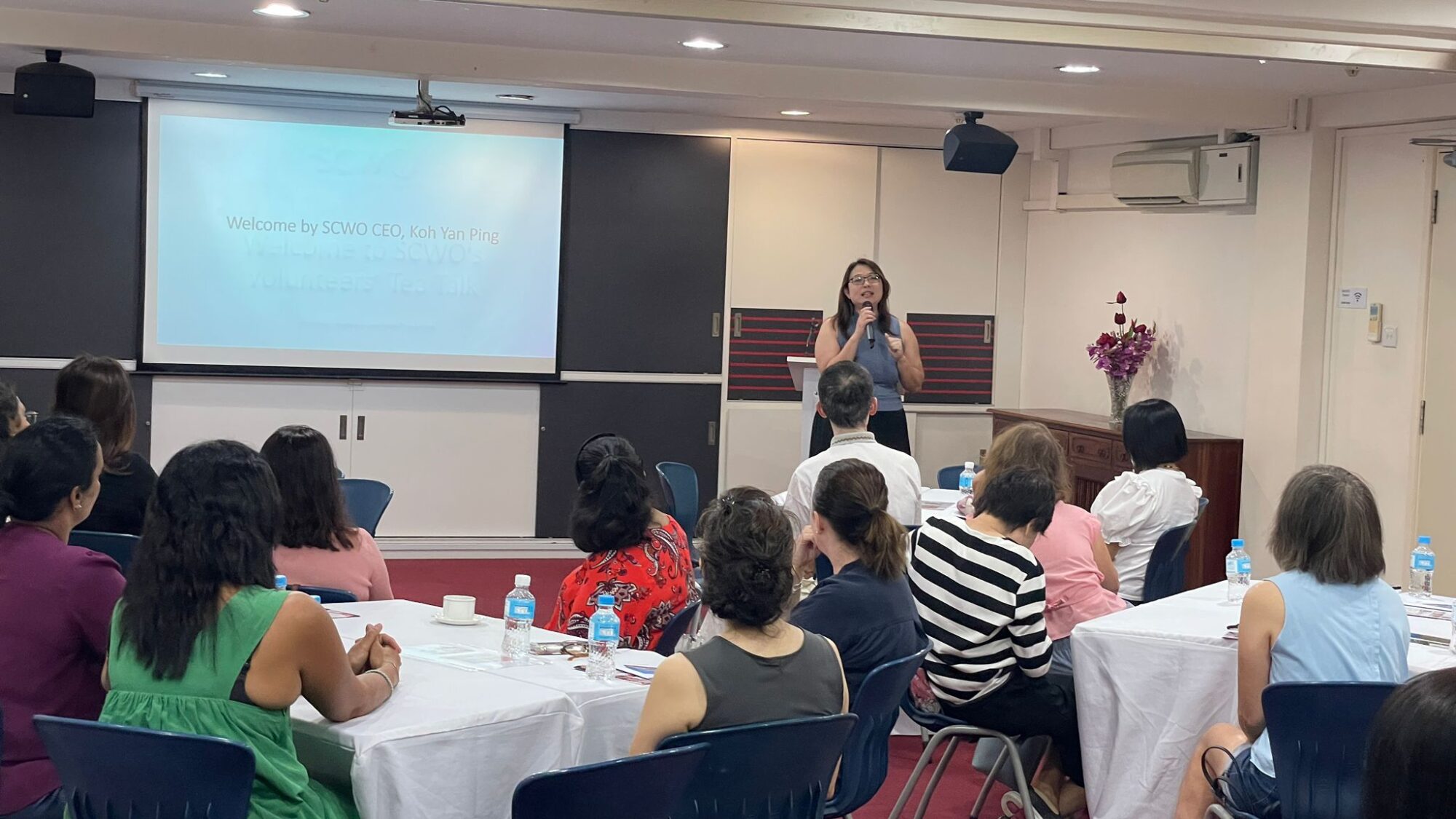 SCWO Volunteers’ Tea Talk: Making Connections For A Cause - SCWO